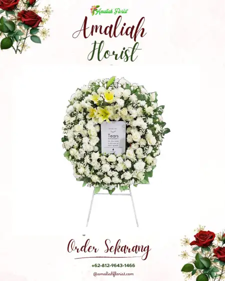 Krans Bunga Duka Candra Jaya